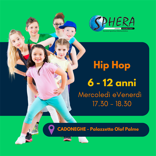 Hip Hop dai 6 ai 12 anni